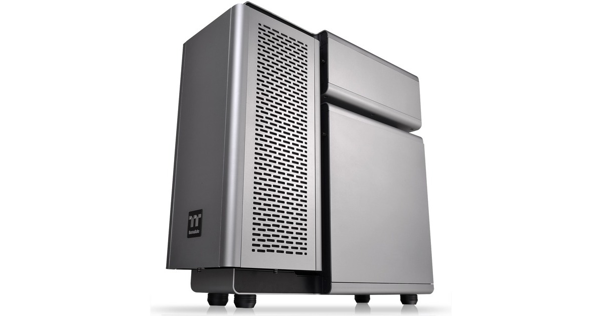 Thermaltake Level 20 Tempered Glass Edition, Big-Tower-Gehäuse(grau/schwarz)