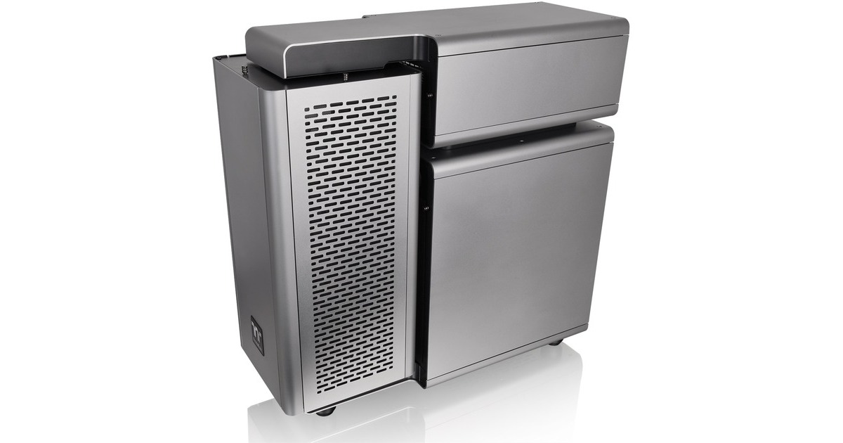 Thermaltake Level 20 Tempered Glass Edition, Big-Tower-Gehäuse(grau/schwarz)