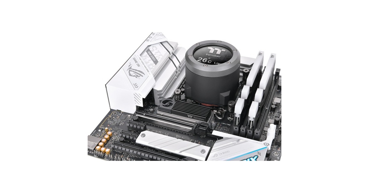 Thermaltake MS-1 M.2 2280 SSD Cooler, Kühlkörper(unterstützt M.2 2280 SSD)