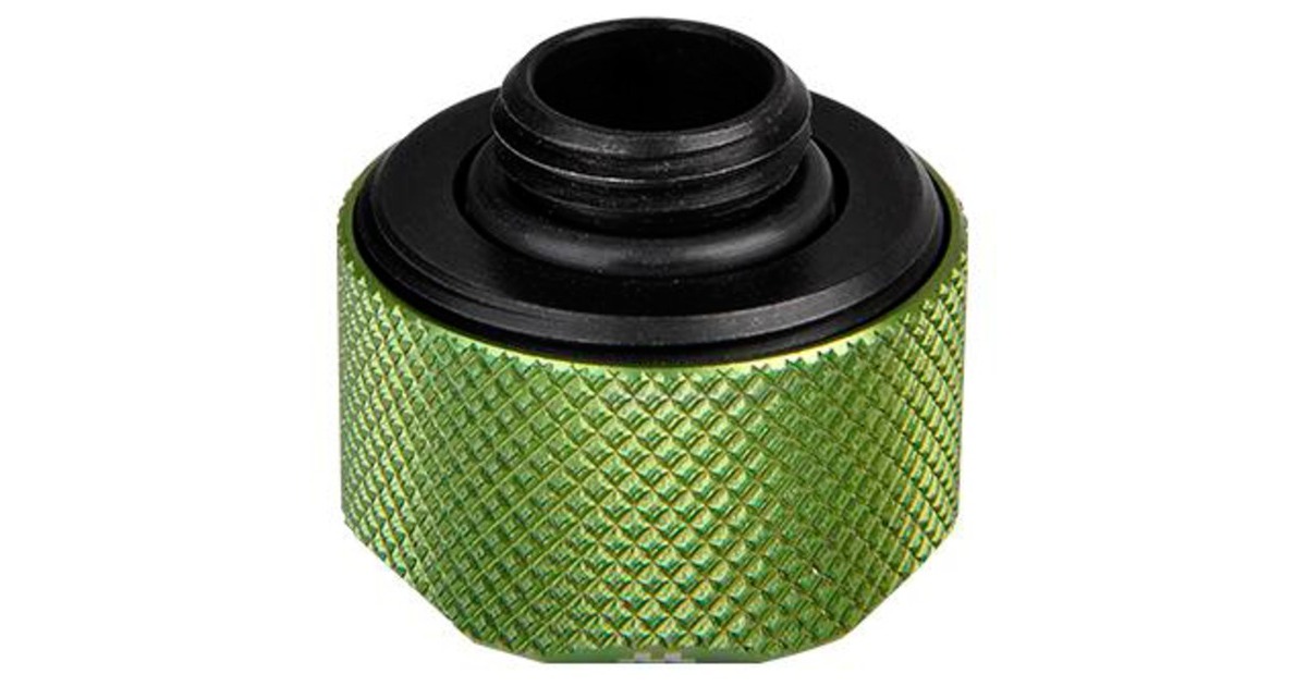 Thermaltake Pacific C-PRO G1/4 PETG Tube 16mm OD Compression – Green, Verbindung(grün)
