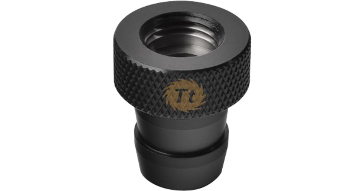 Thermaltake Pacific G1/2" Schlauchanschluss, Anschlüsse(schwarz)