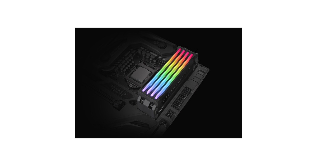 Thermaltake Pacific R1 Plus DDR4 Memory Lighting Kit, Abdeckung(schwarz)