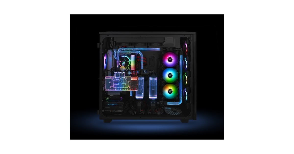 Thermaltake Pacific R1 Plus DDR4 Memory Lighting Kit, Abdeckung(schwarz)