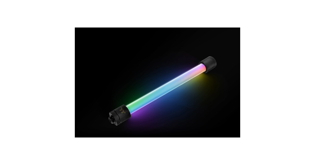 Thermaltake Pacific RGB Plus TT Premium Edition G1/4 PETG Tube 16mm OD 12mm ID Fitting, Verbindung(schwarz, 6 Pack Fittings)