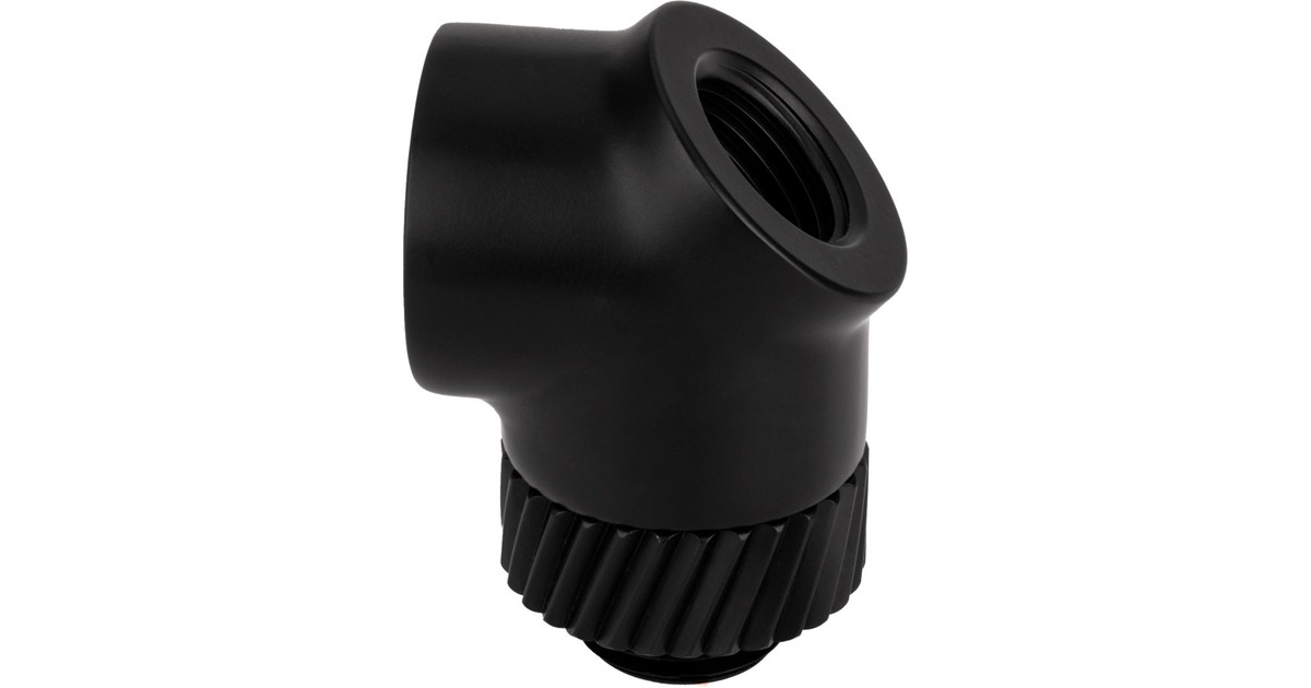 Thermaltake Pacific SF 45° Adapter, Verbindung(schwarz (matt))
