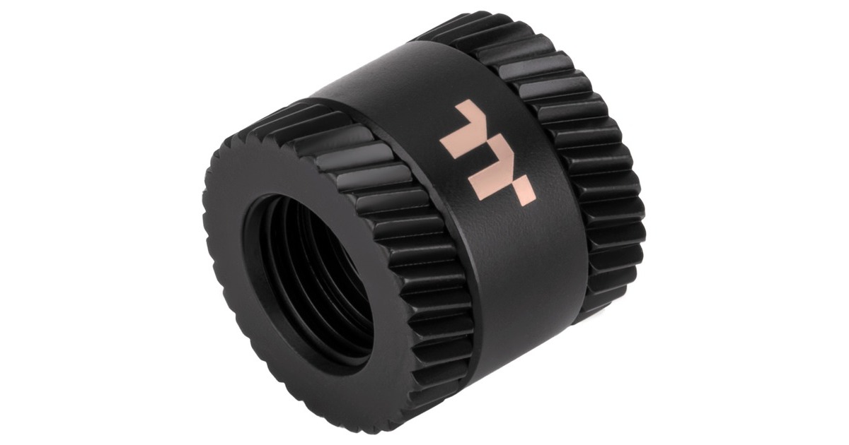 Thermaltake Pacific SF Female to Female 20mm Extender, Verbindung(schwarz (matt))