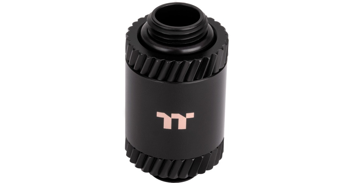 Thermaltake Pacific SF Male to Male 30mm Extender, Verbindung(schwarz (matt))