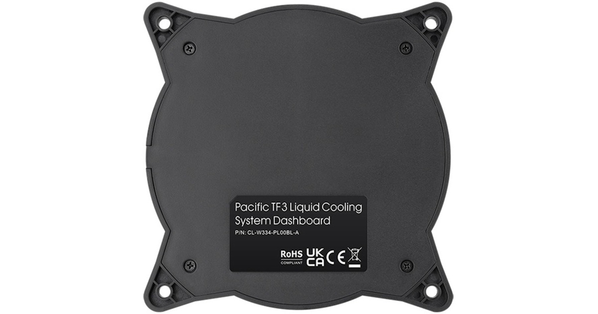 Thermaltake Pacific TF3 Liquid Cooling System Dashboard, Set(schwarz)