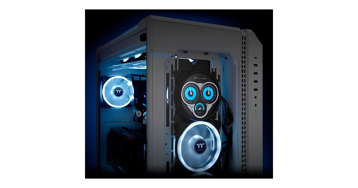 Thermaltake Pacific TF3 Liquid Cooling System Dashboard, Set(schwarz)