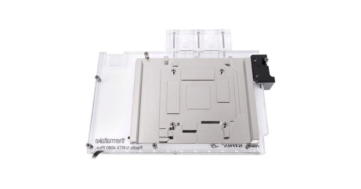Thermaltake Pacific V-RTX 4080 Plus (ASUS ROG & TUF) GPU Water Block, Wasserkühlung(transparent)