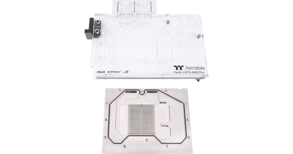 Thermaltake Pacific V-RTX 4080 Plus (ASUS ROG & TUF) GPU Water Block, Wasserkühlung(transparent)