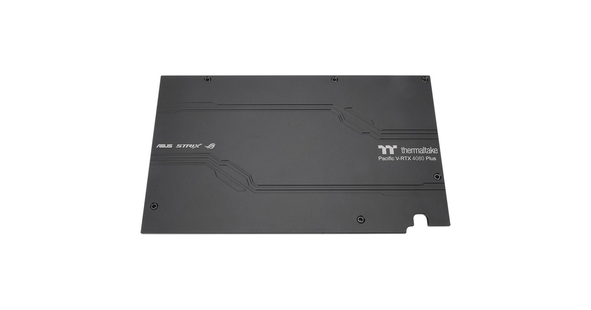 Thermaltake Pacific V-RTX 4080 Plus (ASUS ROG & TUF) GPU Water Block, Wasserkühlung(transparent)
