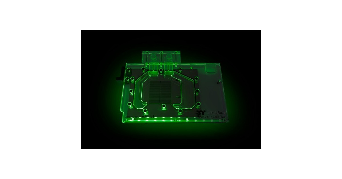 Thermaltake Pacific V-RTX 4080 Plus (ASUS ROG & TUF) GPU Water Block, Wasserkühlung(transparent)