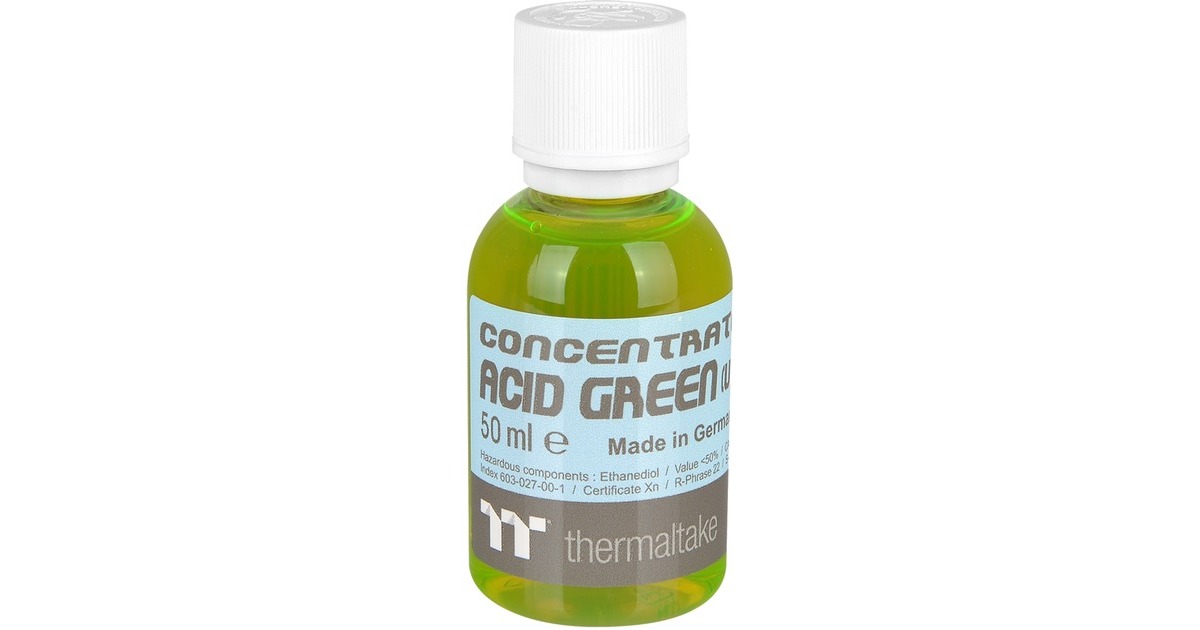 Thermaltake Premium Concentrate - Acid Green (4 Bottle Pack), Kühlmittel(grün)