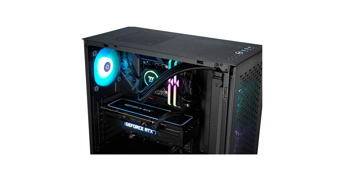 Thermaltake Prospero Black, Gaming-PC(schwarz/transparent, Windows 11 Home 64-Bit, Outlet) Thermaltake Prospero Black, Gaming-PC(schwarz/transparent, Windows 11 Home 64-Bit, Outlet)