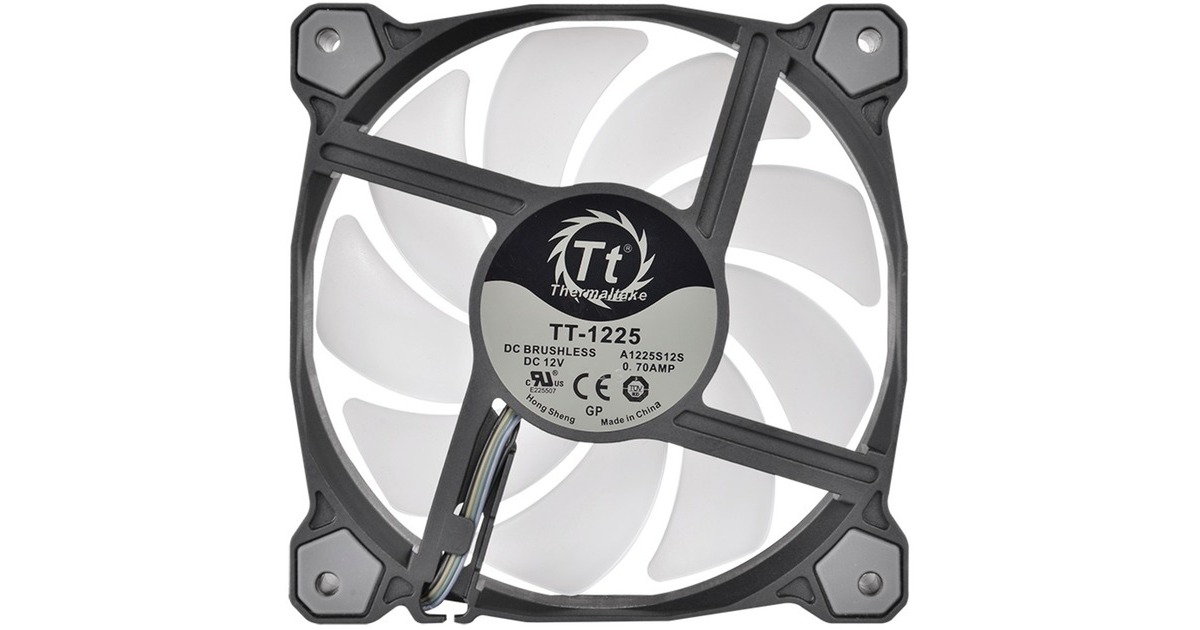 Thermaltake Pure 12 ARGB Sync Case Fan 3 Pack, Gehäuselüfter(3er Set)