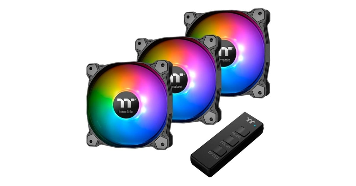 Thermaltake Pure 14 ARGB Sync Case Fan 3 Pack, Gehäuselüfter(3er Set)
