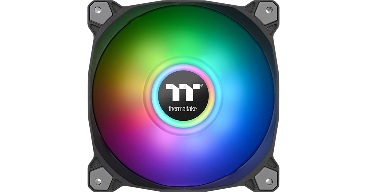 Thermaltake Pure Duo 14 ARGB Sync Radiator Fan, Gehäuselüfter(schwarz/transparent, 2er Set, 1x Controller, Outlet) Thermaltake Pure Duo 14 ARGB Sync Radiator Fan, Gehäuselüfter(schwarz/transparent, 2er Set, 1x Controller, Outlet)