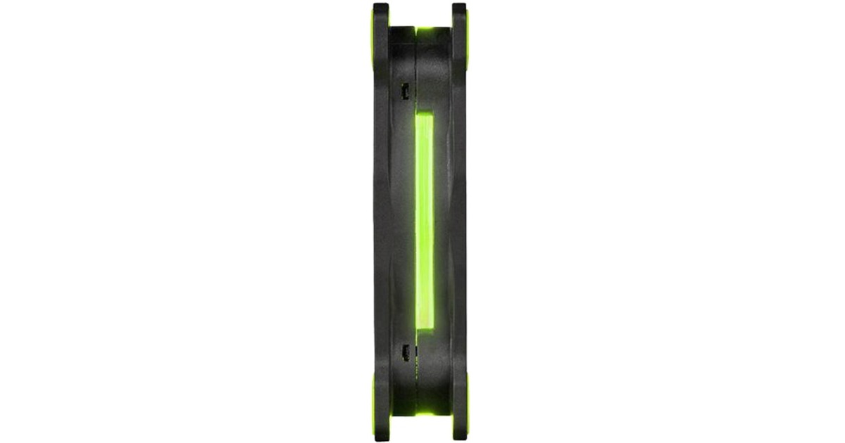 Thermaltake Riing 12 LED Green 3-Fan Pack, Gehäuselüfter(grün)