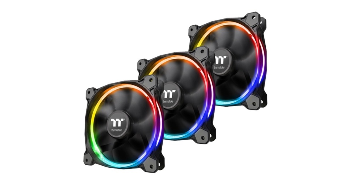 Thermaltake Riing 12 LED RGB Fan Sync Edition (3-Fan Pack), Gehäuselüfter