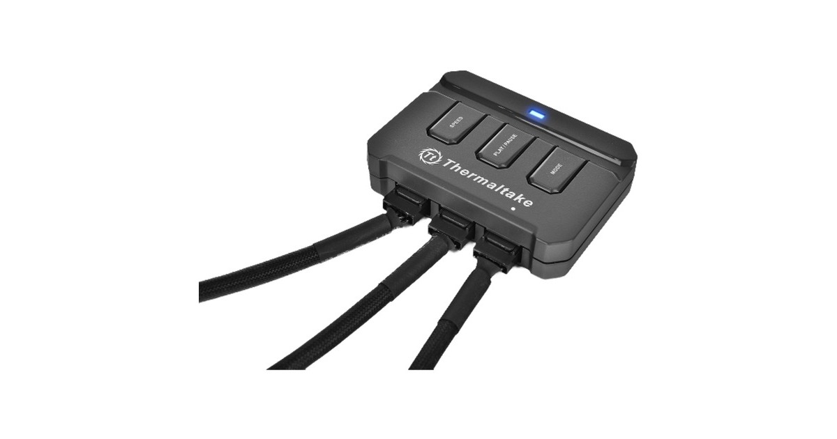 Thermaltake Riing 12 LED RGB, Gehäuselüfter(3er Set)