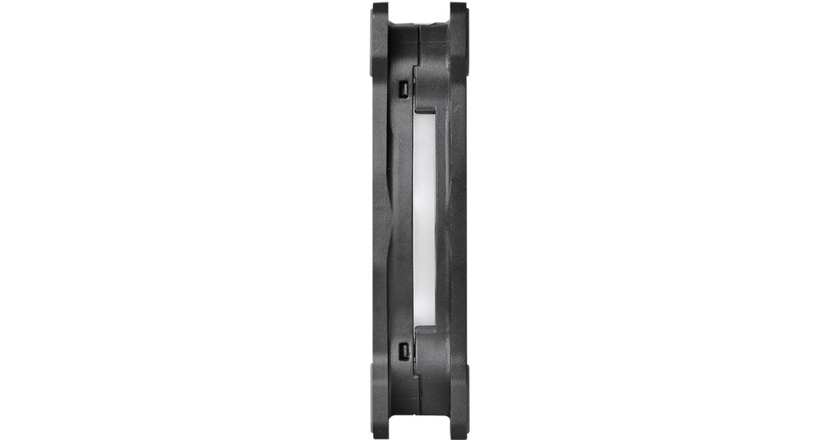 Thermaltake Riing Duo 12 RGB Radiator Fan 3 Pack, Gehäuselüfter(schwarz, 3er Set, 1x Controller)