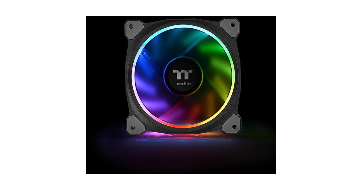 Thermaltake Riing Plus 12 RGB Kit 3x Fan +3x Lumi, Gehäuselüfter(3er Set + 3x Lumi)