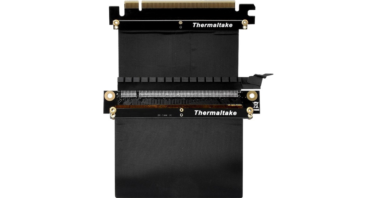 Thermaltake Riser Cable PCI-E 3.0, Kabel(schwarz, 20 cm)