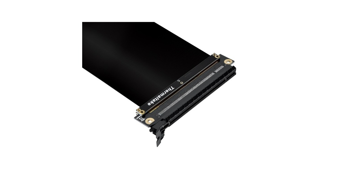 Thermaltake Riser Cable PCI-E 3.0, Kabel(schwarz, 20 cm)
