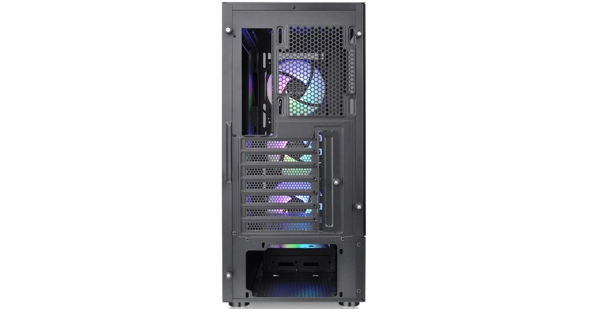 Thermaltake S200 TG ARGB, Tower-Gehäuse(schwarz, Tempered Glass)