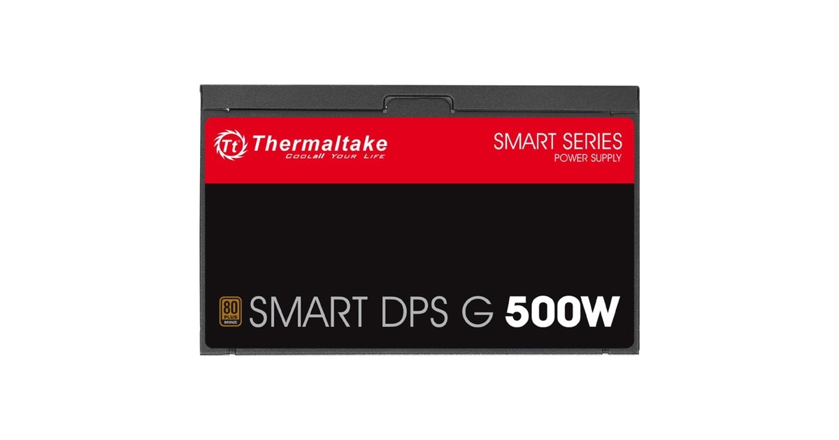 Thermaltake SMART DPS G Digital 500W 80+ Bronze, PC-Netzteil(schwarz, 2x PCIe, Kabel-Management, 500 Watt)