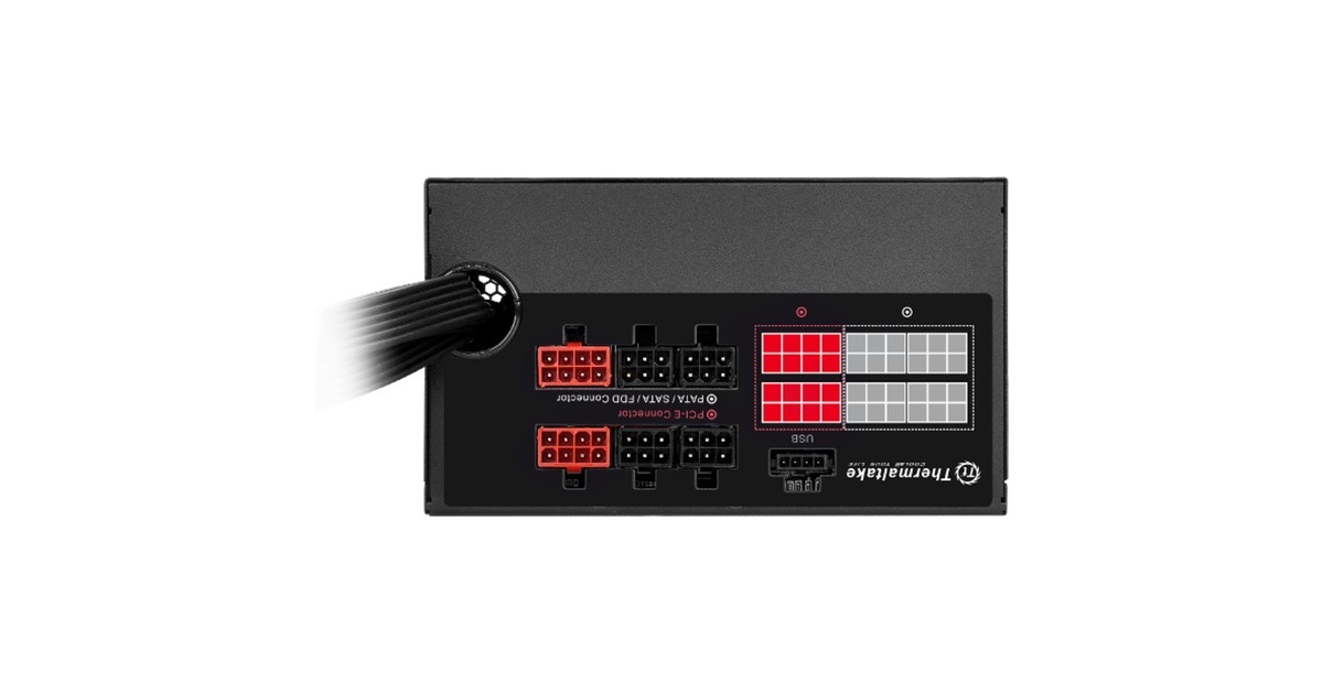 Thermaltake SMART DPS G Digital 600W 80+ Bronze, PC-Netzteil(schwarz, 600 Watt)