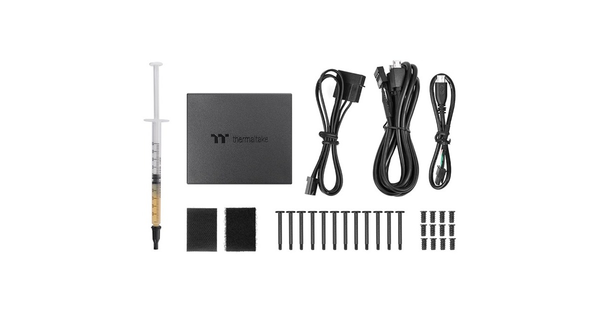 Thermaltake SWAFAN 12 RGB 120x120x25, Gehäuselüfter(schwarz, 3er Pack, inkl Controller)