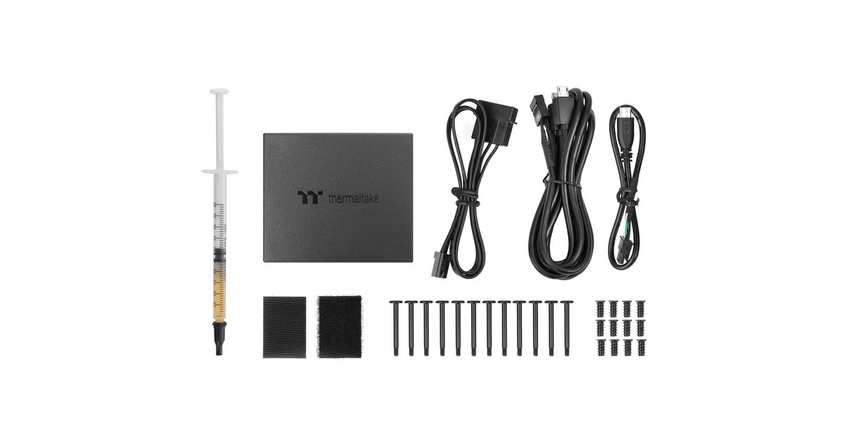 Thermaltake SWAFAN 12 RGB Radiator Fan TT Premium Edition White (3-Fan Pack), Gehäuselüfter(weiß, 3er Pack, inkl. Controller)