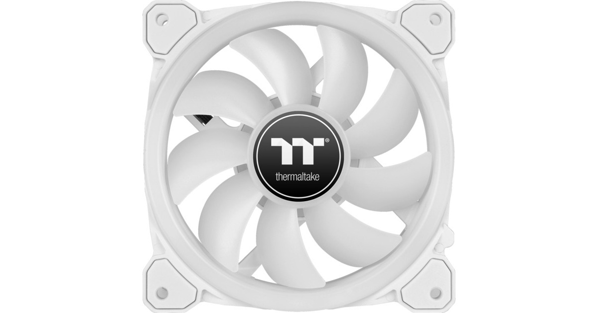Thermaltake SWAFAN 14 RGB Radiator Fan TT Premium Edition White (3-Fan Pack), Gehäuselüfter(weiß, 3er Pack, inkl. Controller)