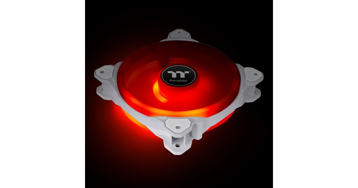 Thermaltake SWAFAN 14 RGB Radiator Fan TT Premium Edition White (3-Fan Pack), Gehäuselüfter(weiß, 3er Pack, inkl. Controller)