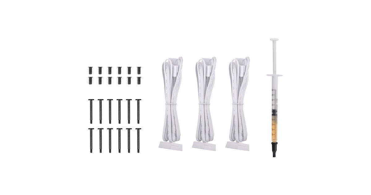 Thermaltake SWAFAN EX12 ARGB Sync PC Cooling Fan White TT Premium Edition, Gehäuselüfter(weiß, 3er Pack)