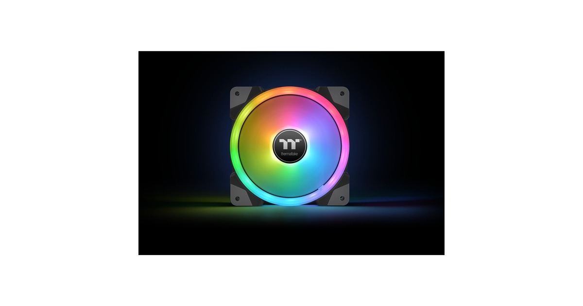 Thermaltake SWAFAN EX12 RGB PC Cooling Fan TT Premium Edition, Gehäuselüfter(3er Pack)