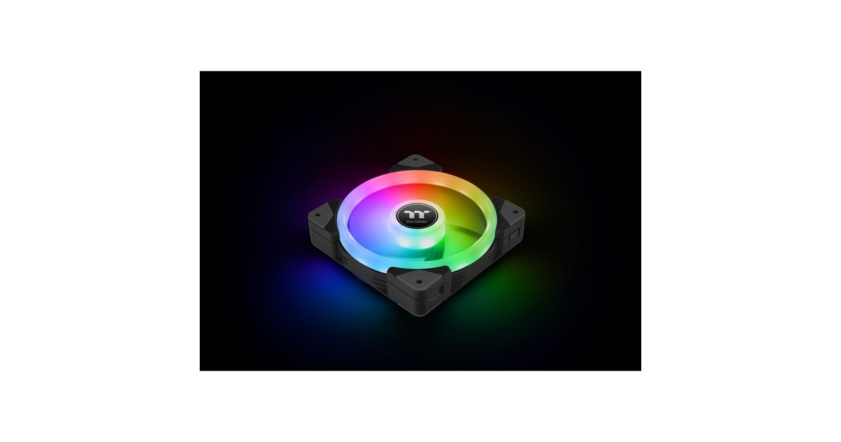 Thermaltake SWAFAN EX12 RGB PC Cooling Fan TT Premium Edition, Gehäuselüfter(3er Pack)