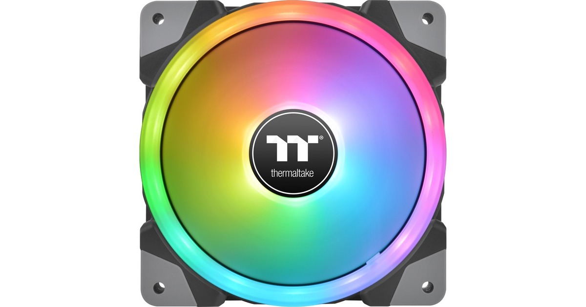Thermaltake SWAFAN EX12 RGB PC Cooling Fan TT Premium Edition, Gehäuselüfter(3er Pack)