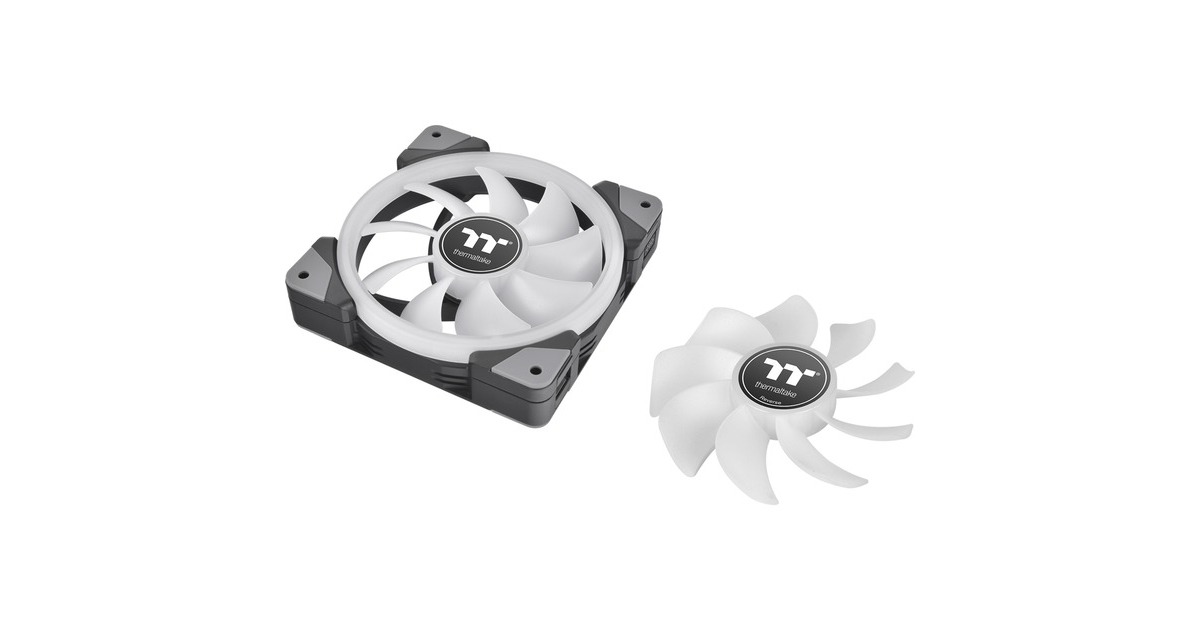 Thermaltake SWAFAN EX12 RGB PC Cooling Fan TT Premium Edition, Gehäuselüfter(3er Pack)