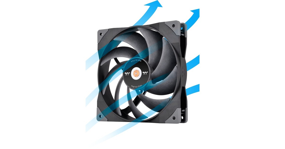 Thermaltake SWAFAN GT14 PC Cooling Fan TT Premium Edition, Gehäuselüfter(1er Pack)