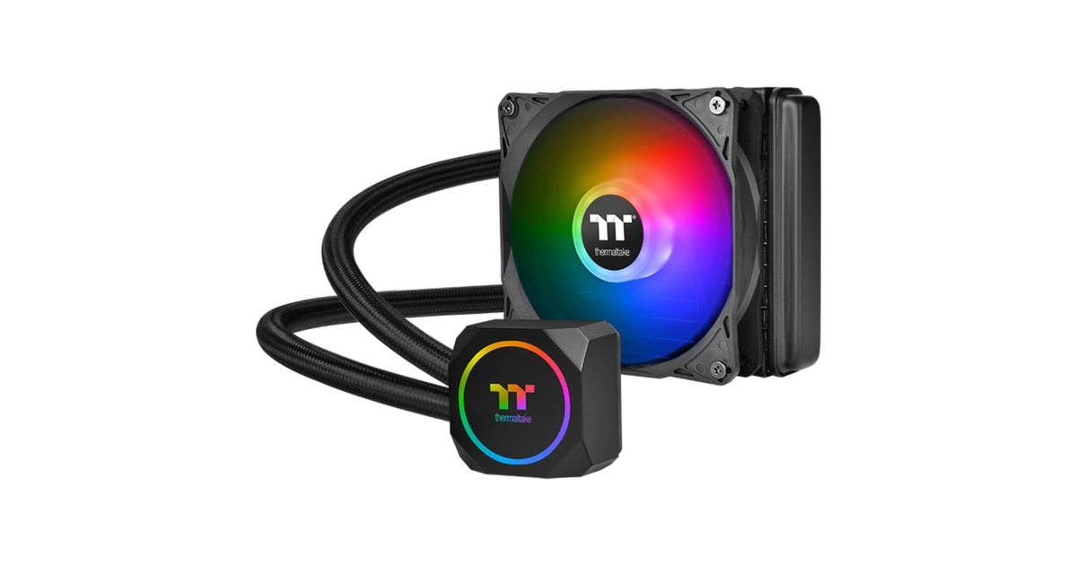 Thermaltake TH120 ARGB Sync 120mm, Wasserkühlung(schwarz)