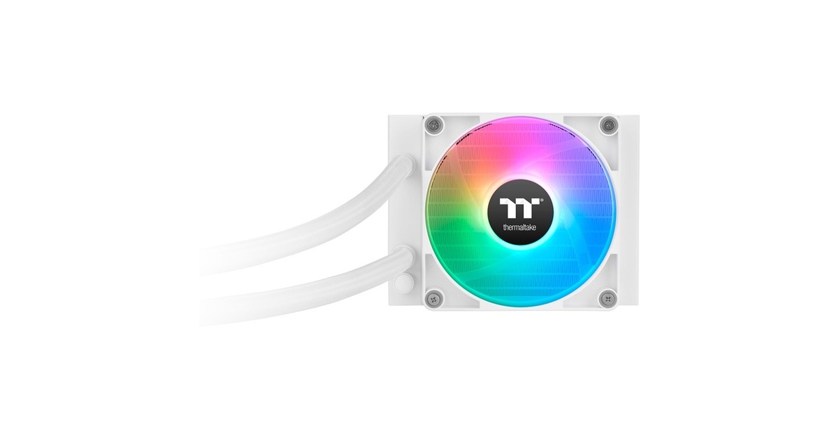 Thermaltake TH120 V2 ARGB Sync All-In-One Liquid Cooler Snow Edition, Wasserkühlung(weiß)