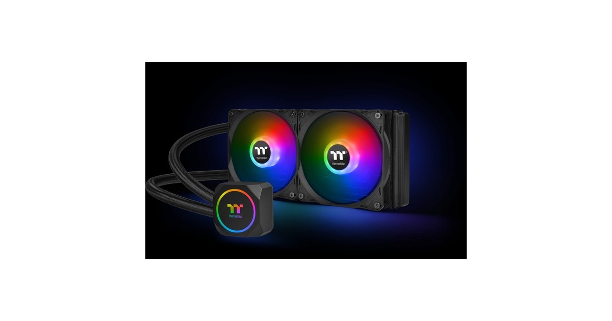Thermaltake TH240 ARGB Sync 240mm, Wasserkühlung(schwarz)