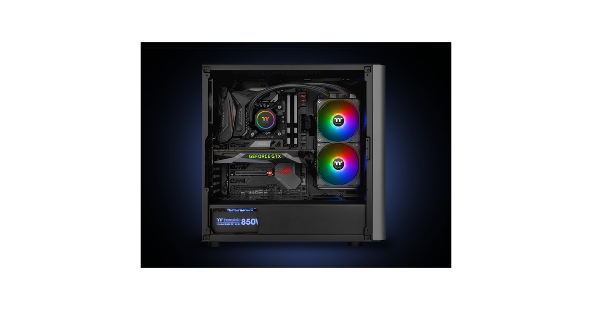 Thermaltake TH240 ARGB Sync 240mm, Wasserkühlung(schwarz)
