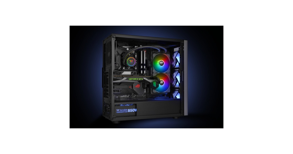 Thermaltake TH240 ARGB Sync 240mm, Wasserkühlung(schwarz)