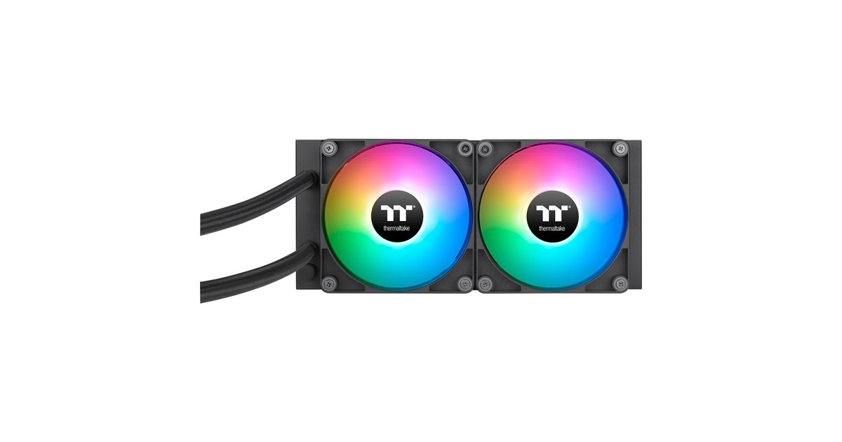 Thermaltake TH240 V2 ARGB Sync All-In-One Liquid Cooler, Wasserkühlung(schwarz)