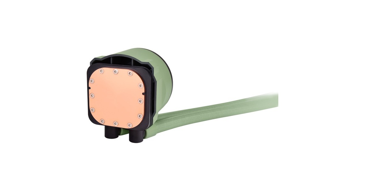 Thermaltake TH280 V2 ARGB Sync All-In-One Liquid Cooler Matcha Green, Wasserkühlung(olivgrün)