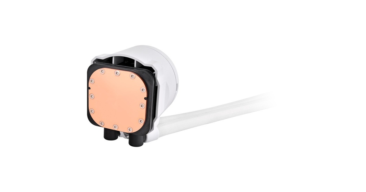 Thermaltake TH280 V2 Ultra ARGB Sync All-In-One Liquid Cooler Snow Edition, Wasserkühlung(weiß)